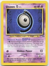 UNOWN [D] 47/75 UNCOMMON Neo Discovery Pokemon LP on eBay