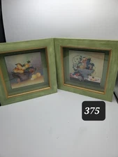 Green Frame Shadow Box Wall Art