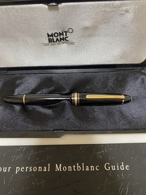Montblanc The Art Of Writing 146 Fountain Pen 14k nib New? | eBay