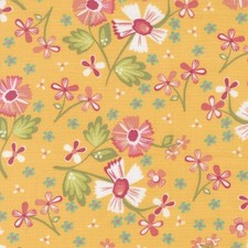 In The Garden By Corey Yoder For Moda - Goldenrod Garden Flowers 29230-18