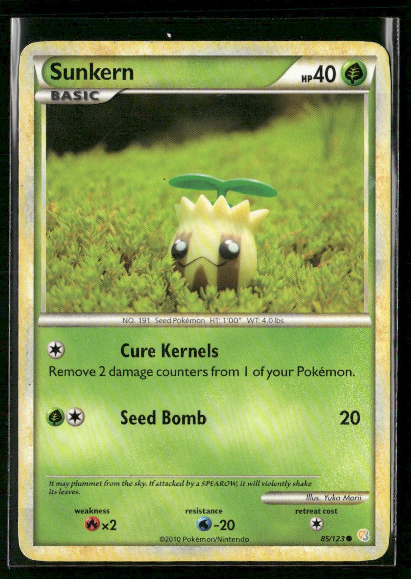 Sunkern HeartGold SoulSilver 85/123 LP/MP