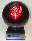 Vintage 1984 Gemtek Diamond GT Ruby Red Clear Bowling Ball 2nd Drill Rare 1st Yr