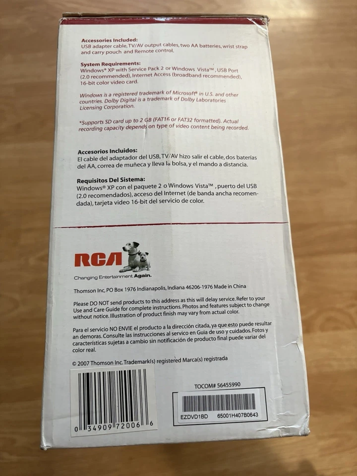 RCA Small Wonder + Memory Maker Record Videos to DVD Recorder UNOPENED NEW - Image 4 of 4