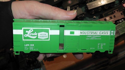 #ad ho freight car linde union carbide life like $26.83