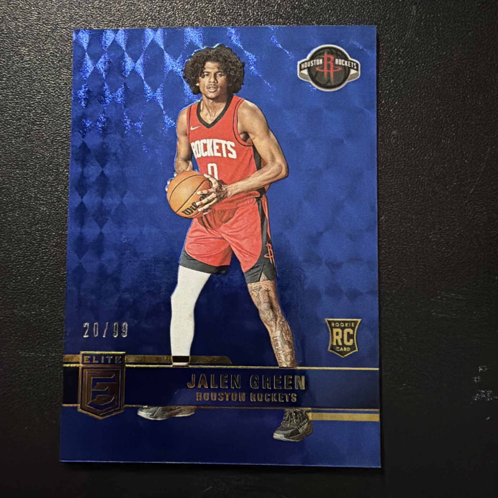 2021-22 Donruss Elite - Rookies Jalen Green #247 Blue /99 (RC)