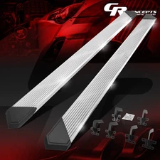 POLISHED 6" PLEATED STEP BAR RUNNING BOARD FOR 2019-2024 DODGE RAM 1500 CREW CAB