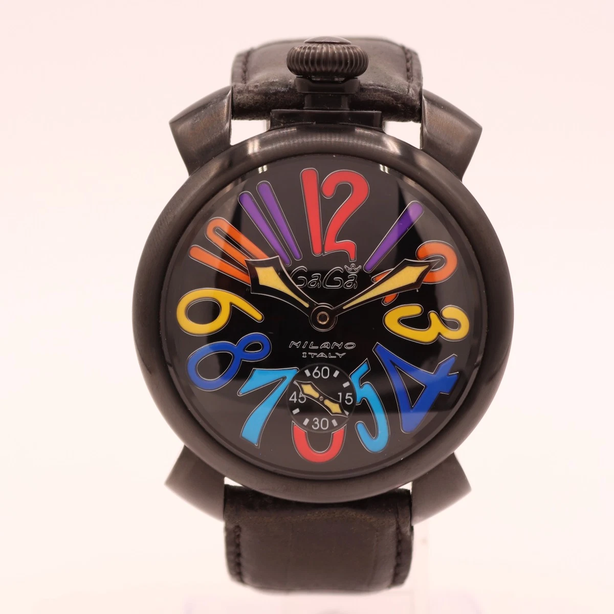 Gaga Milano Black Wristwatches for sale | eBay