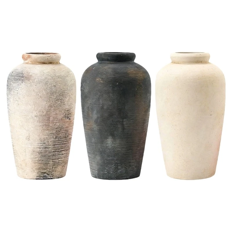Ceramic Flower Vases Farmhouses Pottery Vases Decorative Vases Centerpieces