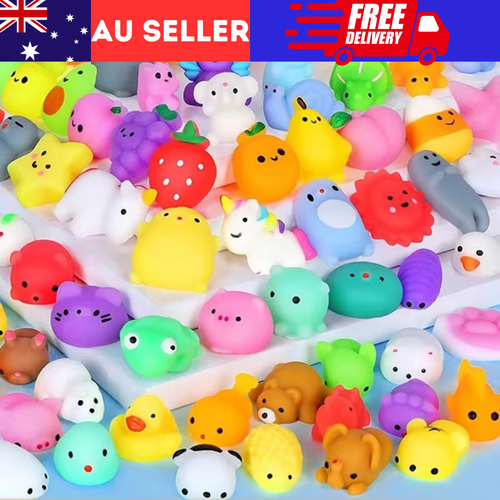 Calendario Dell'Avvento 2024 Con 24 Mochi Squishy: Giocattoli Sensoriali In Silicone Per Bambini, Forme Animali E Natalizie, Conto Alla Rovescia Natale - 3