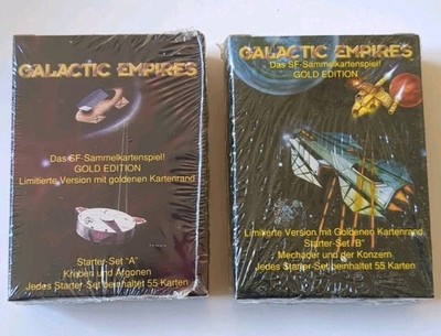 Galactic Empires Sammelkarten - Sealed Starter-Set - Gold Edition - TCG Trading