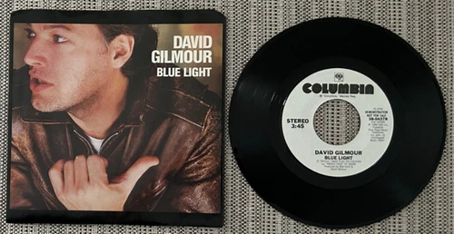 David Gilmour [of Pink Floyd] - Blue Light RARE promo white label 7" vinyl '84