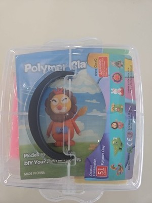 Polymer Clay 51 Colors Modeling Clay for Kids DIY Starter Kits Oven Baked Mod