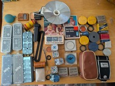 Kodak Westinghouse Camera Lot Flash Bulbs Cubes Huge camera Photography Lot Vtg