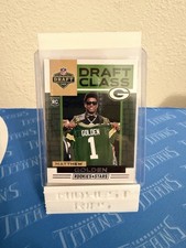 2025 Rookies and Stars Draft Class #5 Matthew Golden Packers 
