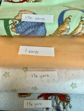 4 3/4 Yards Flannel Fabric