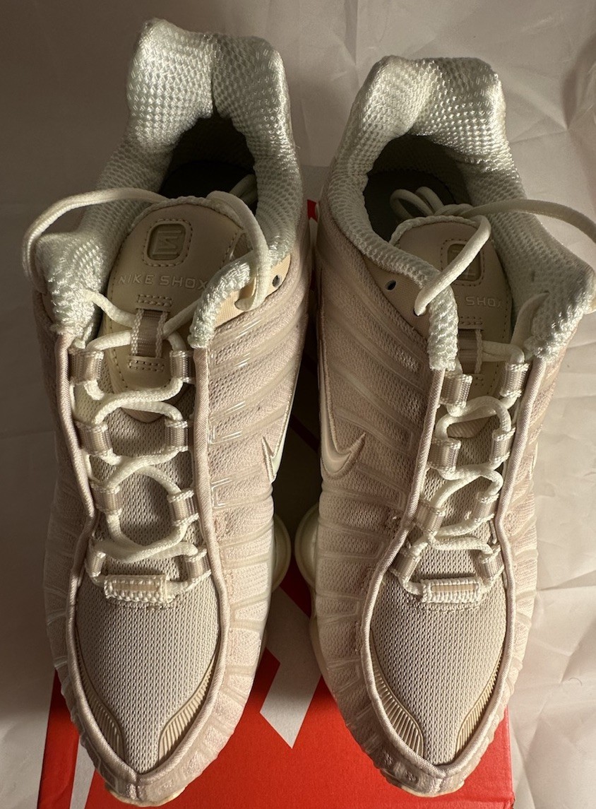 Size 8 - Nike Shox TL Pearl White Particle Pink W New With Box | eBay