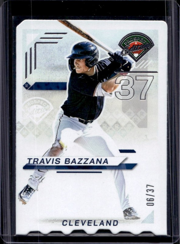 2025 Panini Prospect Edition Travis Bazzana Ticket Stub #/37 Guardians