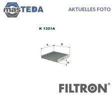 K 1321A INNENRAUMFILTER POLLENFILTER FILTRON FÜR MITSUBISHI ASX,COLT VII