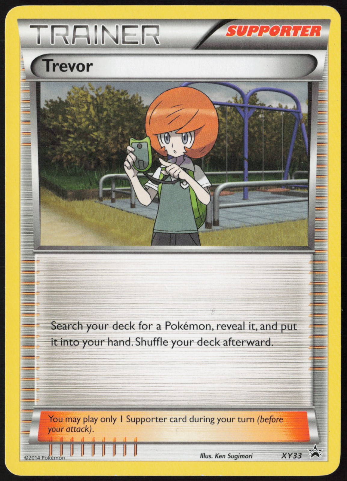 Trevor - XY Promos Normal XY33