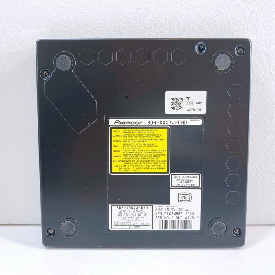 Unidade portátil USB 3.0 envio em 1 dia Pioneer BDR-XD07J-UHD Ultra HD 4K Blu-Ray - Imagem 4 de 4