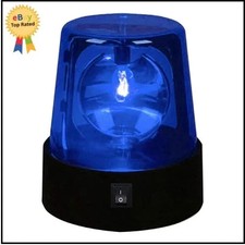 3 Inch Rotating Blue Flashing Beacon Dj Strobe Light 360 Led Emergency Warning