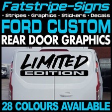 fits Ford Custom Graphics Stickers Decals Camper Van Motorhome LIMITED EDITION