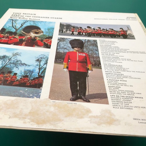 Grenadier Guards VISIT BRITAIN Military LP +INSERT Wales Highlanders Eton London - Picture 5 of 24