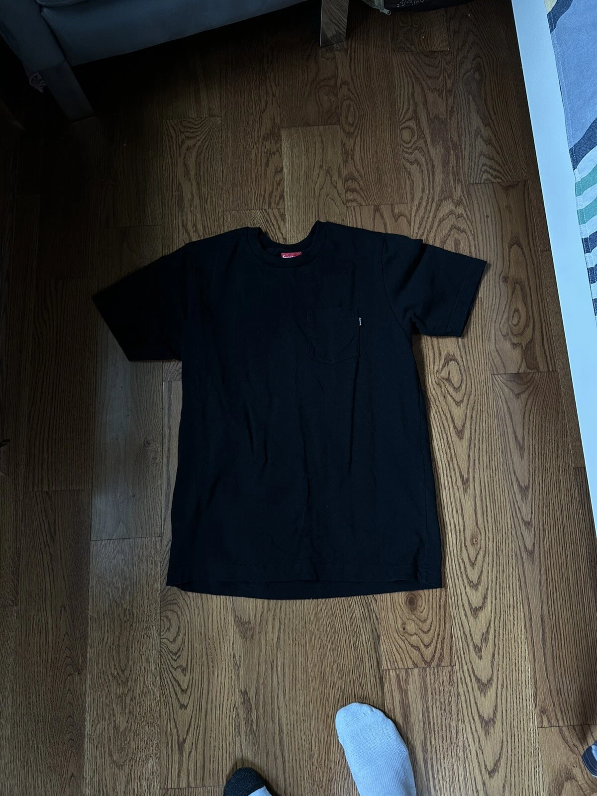 T shirt de poche Supreme SS20 noir taille M