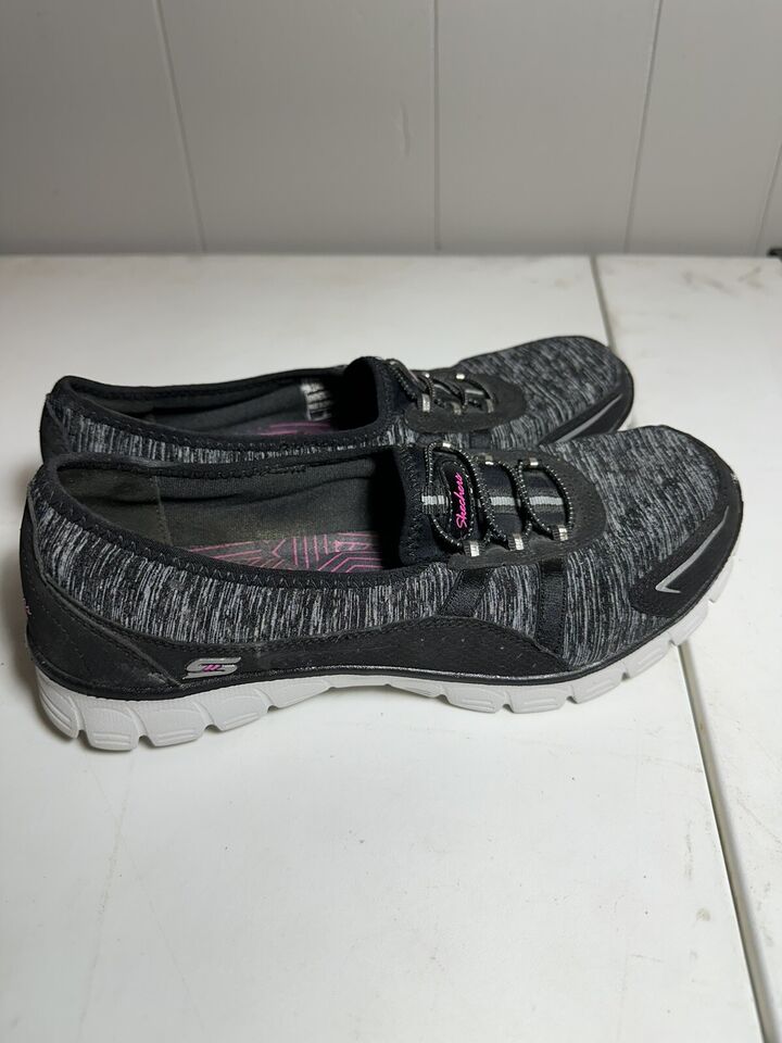 Skechers E-Z Flex Feelin’ good Women’s Casual Walking Shoes 8.5 Black ...