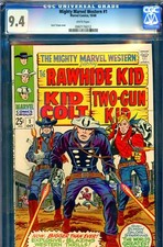 Mighty Marvel Western #1 CGC 9.4 - Rawhide Kid, Two-Gun Kid and Kid Colt Outlaw