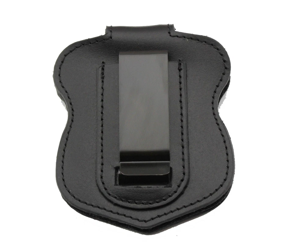 US Boston badge and leather holder with chain - Image 4 of 4