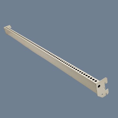 Trageschiene L100 gelocht 50x20 cremeweiß für Regal für Eden Tegometall ITAB*