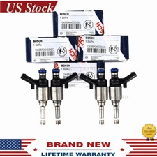 4PCS OEM BOSCH Fuel Injectors 06H906036G Fit For VW GTI AUDI A3 A4 A5 Q5 2.0T