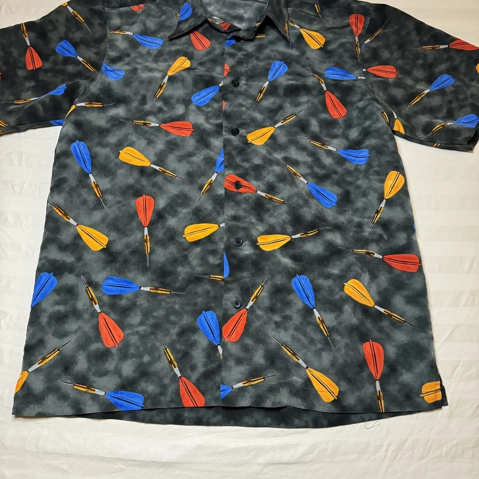 ME Sport Men's Small Shirt Short Sleeve Darts Dartboard Bar Bowling Pool - Image 2 of 4