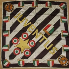 ULTRAS JUVENTUS POLYESTER FOOTBALL FLAG SCARF SCARF (825)