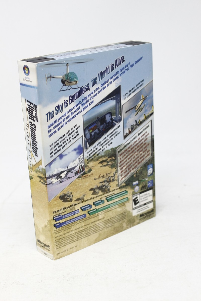 Microsoft Flight Simulator X Gold Edition - PC Flight Sim Microsoft Flight Simulator X Gold Edition - PC Flight Sim