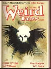 WEIRD TALES 292 Fall 1988. KEITH TAYLOR,  CLIVE BARKER, LIN CARTER. Hardcover