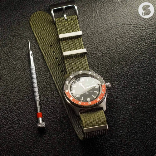 Nato Armband Premium Ribbed / 18mm, 20mm, 22mm / 7 Farbvarianten - Bild 3 von 37