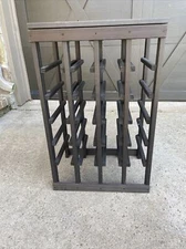 Wine Shelf includes 24 spots for wine.  Flat top is great for accessories.