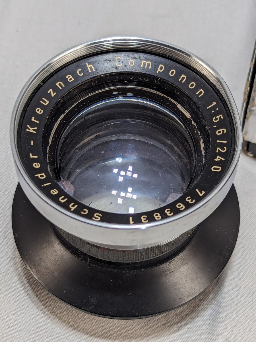 Vintage Schneider-Kreuznach Componon 1:5,6/240 Camera Lens 7363831