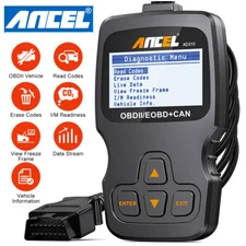 Automotive OBD2 Code Reader Scanner Check Engine Fault Diagnostic Tool Live Data