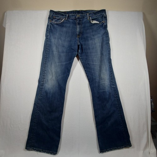 Lucky Brand Jeans Herren 36x34 Relaxed Bootleg Actual 38x34 Made In USA