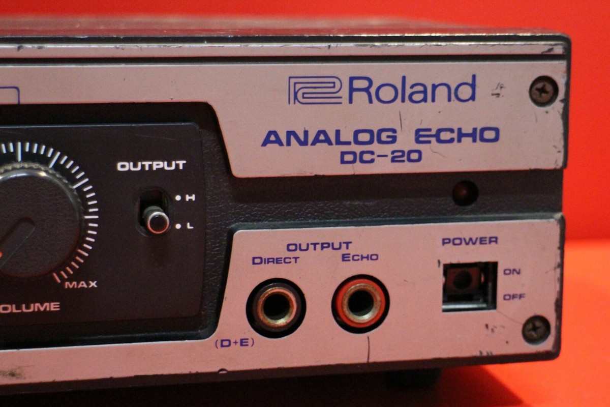 希少】 Roland DC-20 Analog Echo ディレイユニット Roland DC