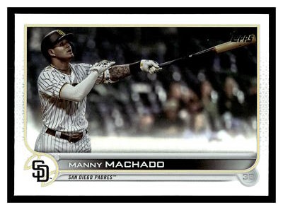 2022 Topps Rainbow Foil #600 Manny Machado   San Diego Padres   Baseball