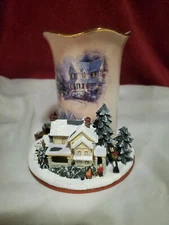 Thomas Kinkade Ardleigh Elliott Spirit Of Christmas - Votive Candleholder