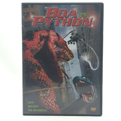 Boa vs. Python - DVD By Jaime Bergman,Kirk B.R. Woller,David Hewlett - VERY GOOD