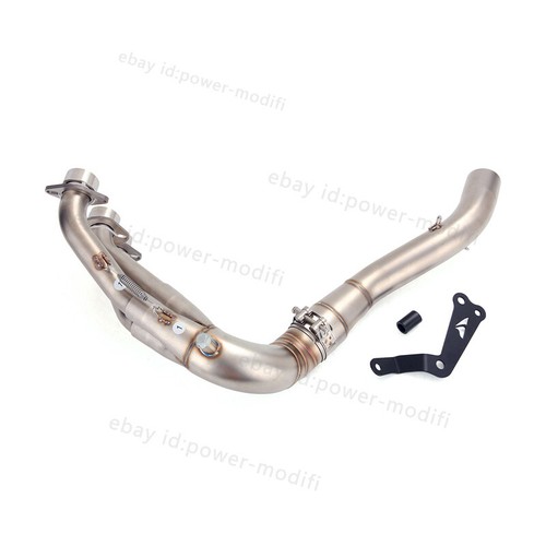 For Yamaha MT-09 Tracer 9 2021-2024 Exhaust Muffler Front Pipe 51MM Tips System - Picture 11 of 13