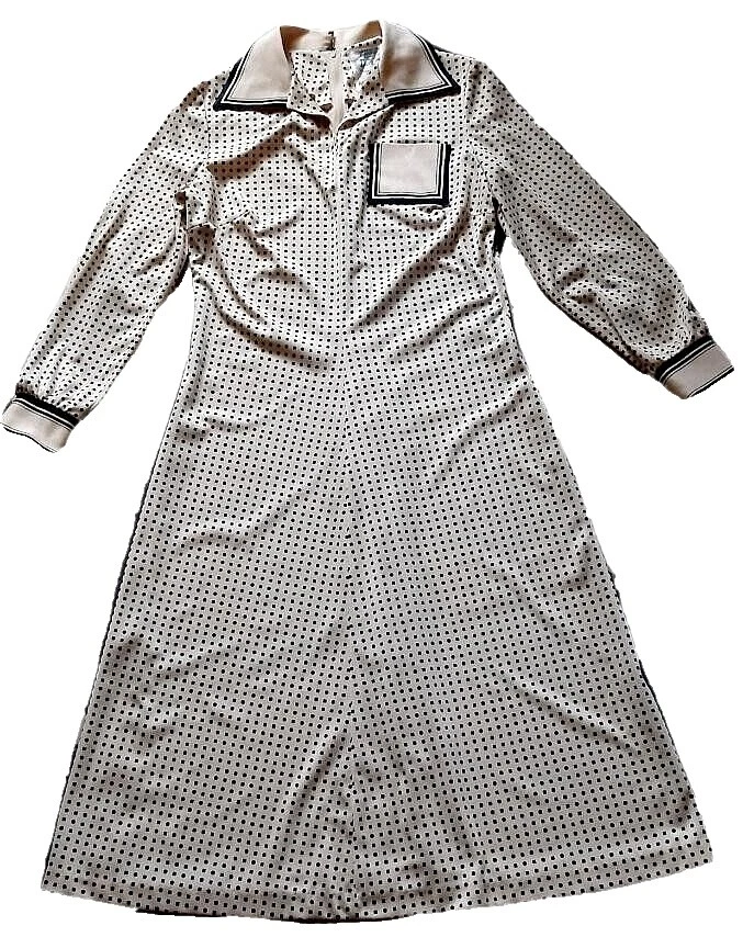 Vestidos Vintage Maxi informal de Poliéster para Mujer