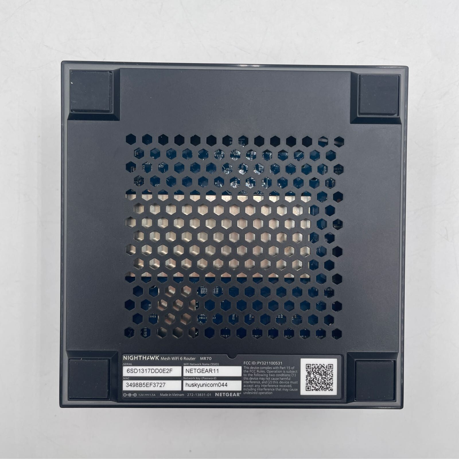 NETGEAR Nighthawk Tri-Band Whole Home Mesh WiFi 6E Router (MR70) | eBay