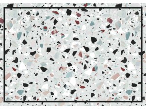 Détails Sur Tapis De Cuisine Vinyle Effet Carreaux De Ciment Scat 495x83 Cm Bleu Gris T